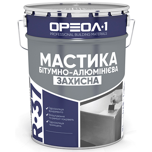 Мастика ЗАХИСНА ОРЕОЛ-1, 18 кг.